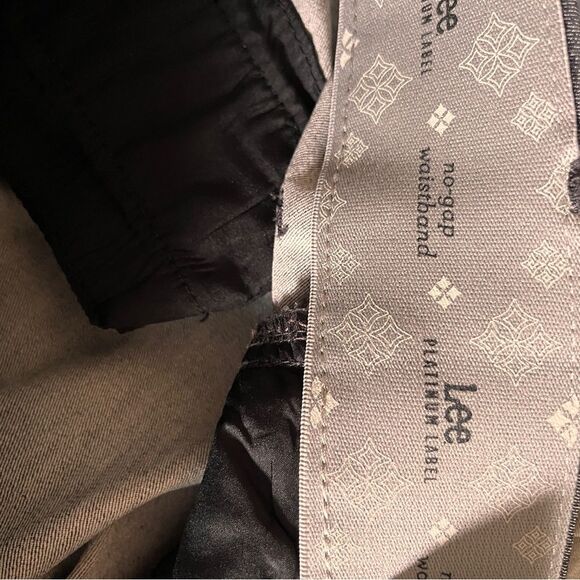 Lee Comfort No Gap Waistband Gray Womens Slacks 16L - Picture 10 of 10